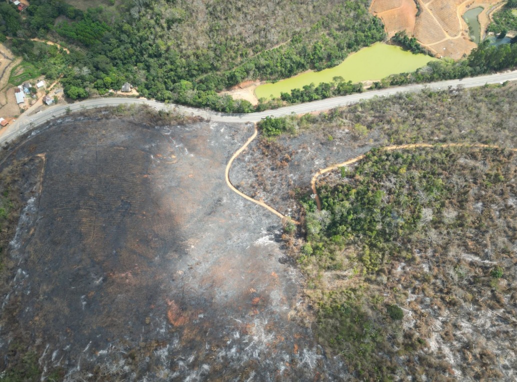 Área incendiada - Idaf